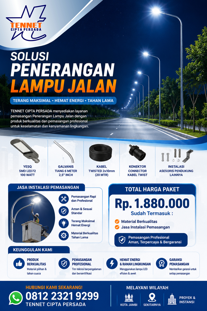 PJU AC Kampung Bahagia