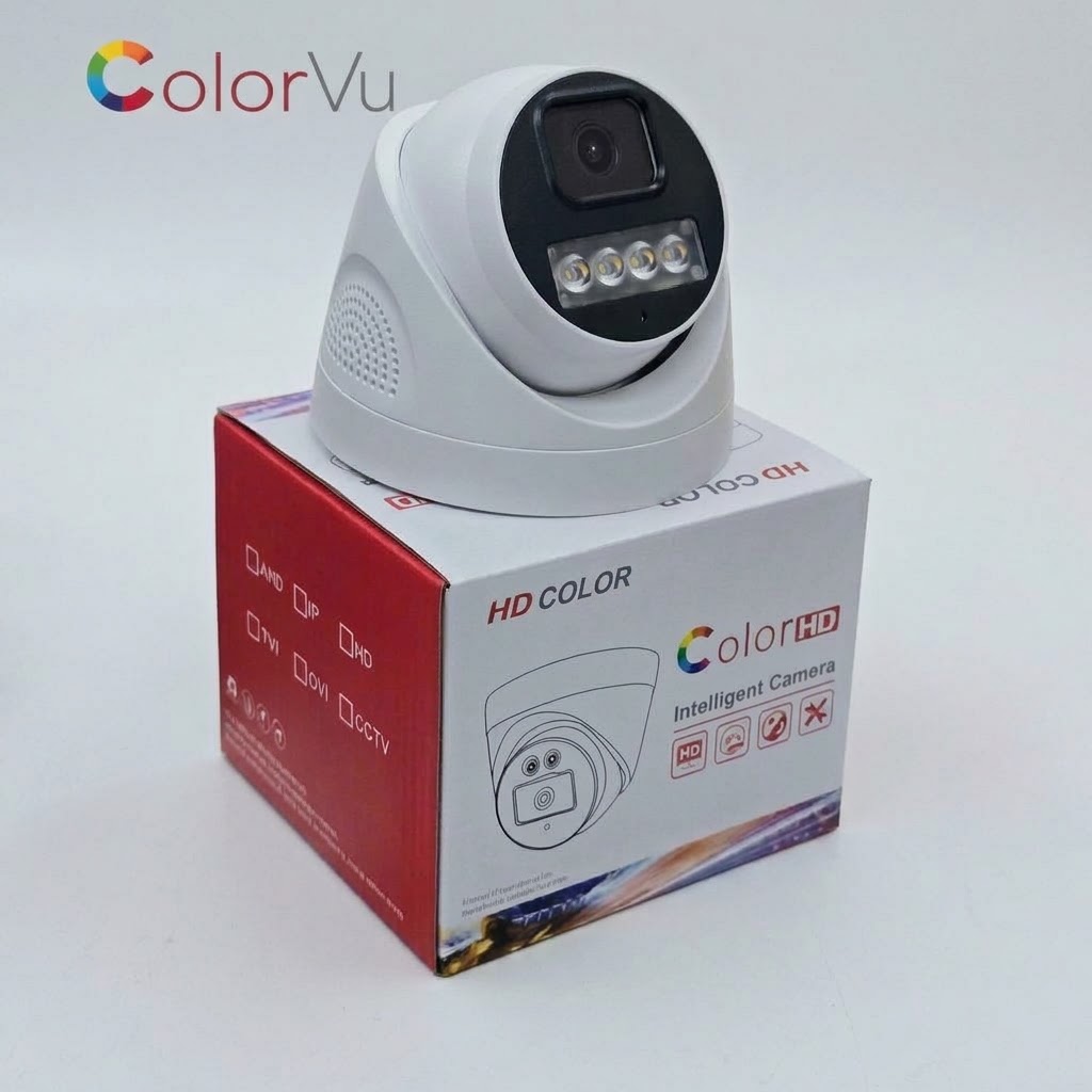 Camera CCTV Indoor 4 MP ColorVU Full HD Lensa